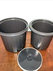TUPPERWARE ICE BUCKET Vingage  Dark Mocha Brown 3 Piece — photo 10