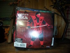NINJA COSTUME BOYS HALLOWEEN COSTUME SIZE MEDIUM 8-10 7 PIECE SET NINJA THEME NE