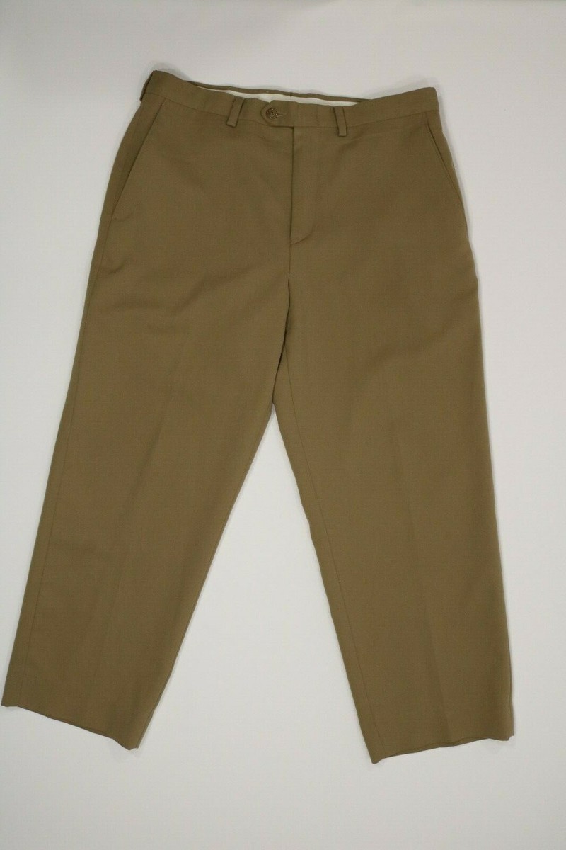 Mens Claiborne Beige Dress Pants 33x30 EUC | eBay