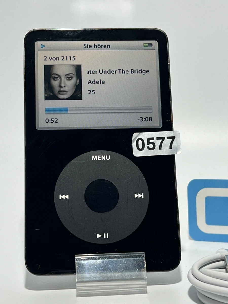 Apple iPod classic video 5.5 Generation 5G black 80GB 5th 2005 Wolfson DAC #0577