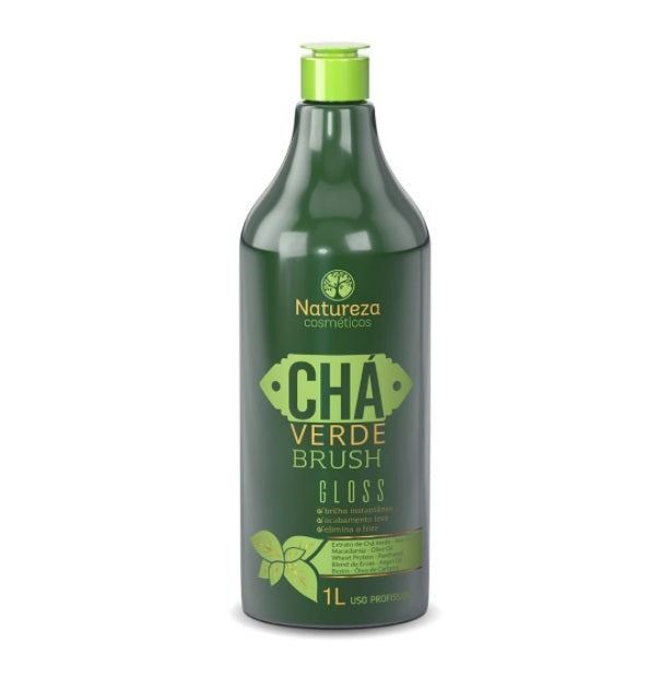 Instant Shine Anti Frizz Hair Brush Gloss 1l - Natureza Cosmetics