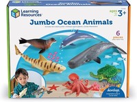 Learning Resources GroßE Meerestiere Set Mit 6 Tieren, # 97.6682