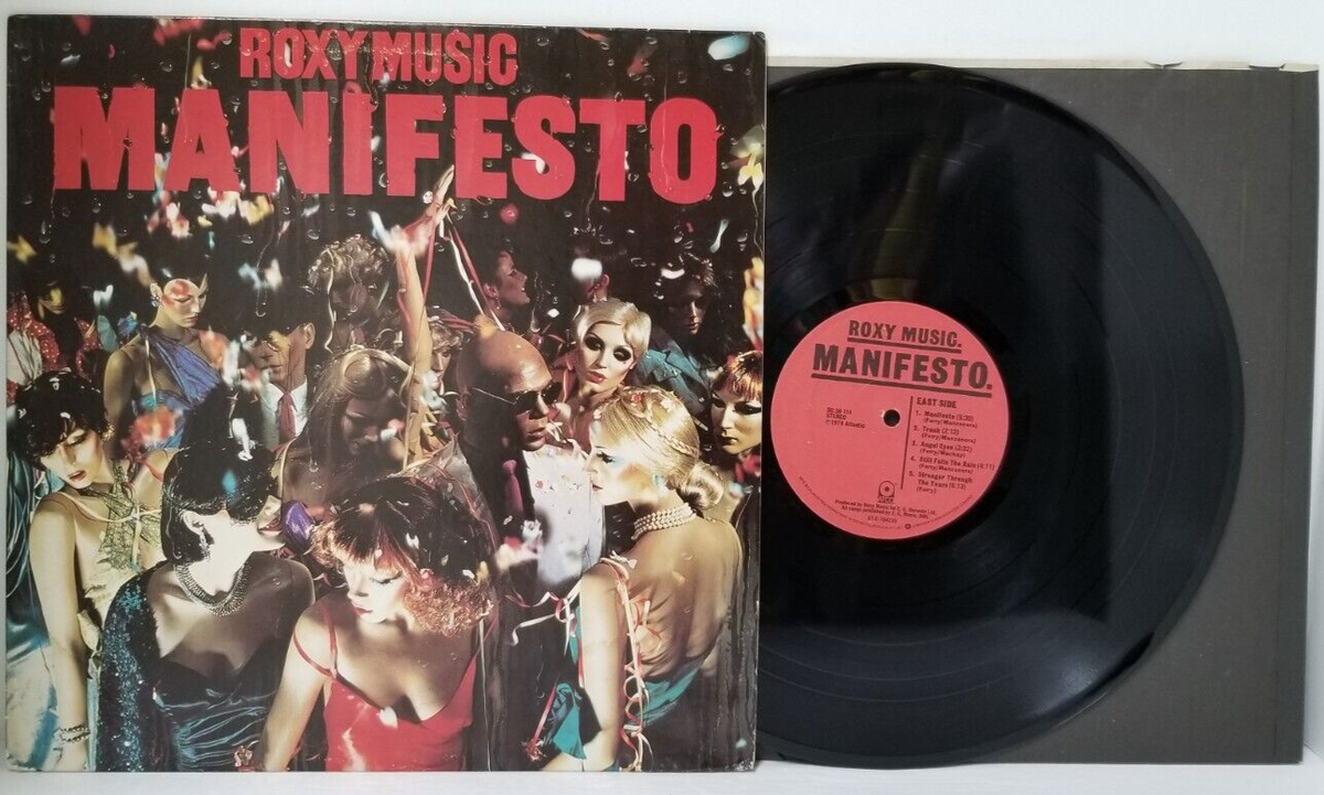 Roxy Music Manifesto 旧規格　未開封 Roxy Music - Manifesto, Bryan Ferry, Andrew Mackay,ROCK STAR gallery