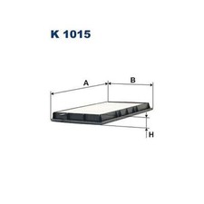 FILTER, INTERIOR AIR FILTRON K 1015 FOR ALPINA,BMW