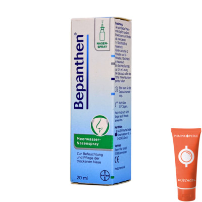 Bepanthen Meerwasser-Nasenspray 20 ml Erkältung Heuschnupfen PZN 06325944