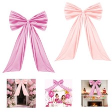 26x41inch Giant Bow Hanging Decor Birthday Party Wedding Party Background Decor
