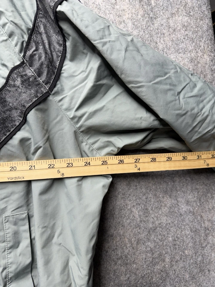 Skilcraft US Army Jacket Mens Large Short Gray Green Nylon Full Zip Vented JWOD - Image 4 of 4