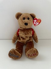 Ty Beanie Baby “123s” the Adorable Back to School Bear Backpack! (8.5 inch)