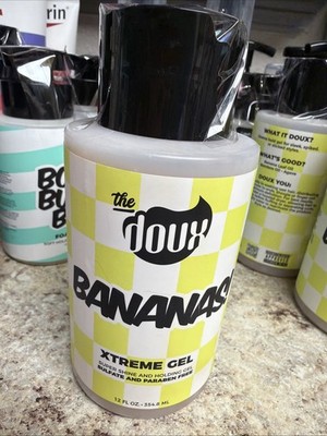 The Doux Bananas! Xtreme Gel 12oz Super Hold SMALL BUSINESS CAT LADY       
