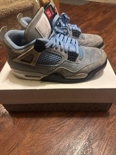 Men  s Size 8 - Jordan 4 Retro  University Blue  UNC Real, Authentic 