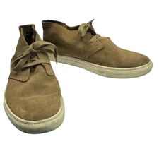 Polo Ralph Lauren Joplin Chukka Boots Suede Leather Brown Men's Size 13D