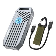 M.2 NVMe SSD Enclosure 40Gbps, USB4 External Tool-Free NVMe Enclosure for 228...