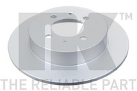2X Bremsscheibe NK 312263 FüR N15 Nissan Almera Sunny 1 Hatchback 3 Liftback N14