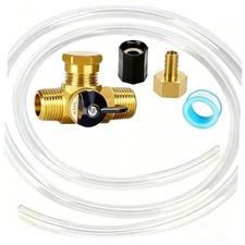 Upgrade with Bypass Valve - RV Antifreeze Pump Kit-Allows RV Winterizing Kit