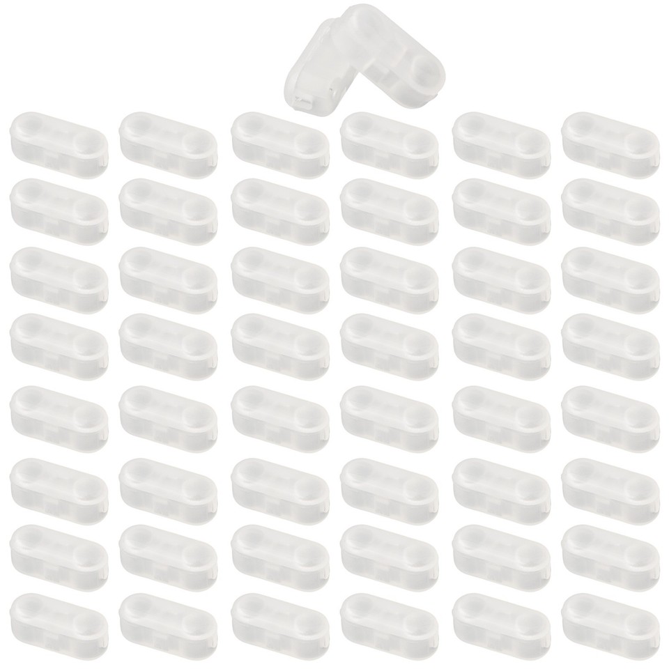 Pull Cable Connector Clips White 10/30/50 Pcs 6x 4.5mm Blind Pull Cord ...