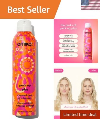 5.3oz Perk Up Plus Clean Dry Shampoo - Grit-Free Formula for All Hair Types