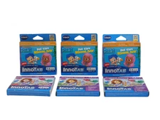 Lot of 6 Mix VTech InnoTab Disney Doc McStuffins Problem Solving &Social Studies