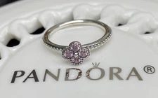 Authentic Pandora Oriental Blossom Ring #191001PCZ