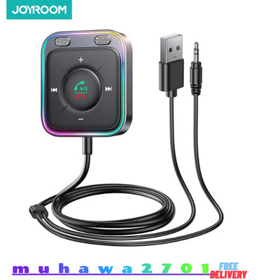 2025 Aux Bluetooth Adapter for Cars with Hands-free Function, Hi-Fi Stereo Audio