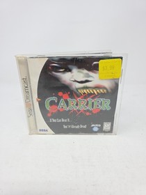 Carrier Sega Dreamcast Complete With Manual CIB Read Description