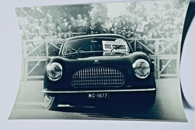 Monaco Prinz Rainier AUTOMOBIL HORS CONCOURS Foto Argentique 18 X 13 Cm.