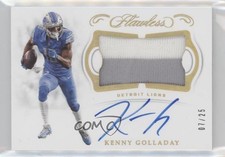 2018 Panini Flawless Patch Auto 7/25 Kenny Golladay #PA-KG Patch Auto 0c3