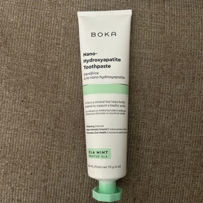 Boka Fluoride Free Toothpaste - Nano Hydroxyapatite - Ela Mint 4oz
