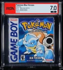 Pokemon Blue CIB PSA 7.0 (Nintendo Game Boy, 1996) Solid Rating