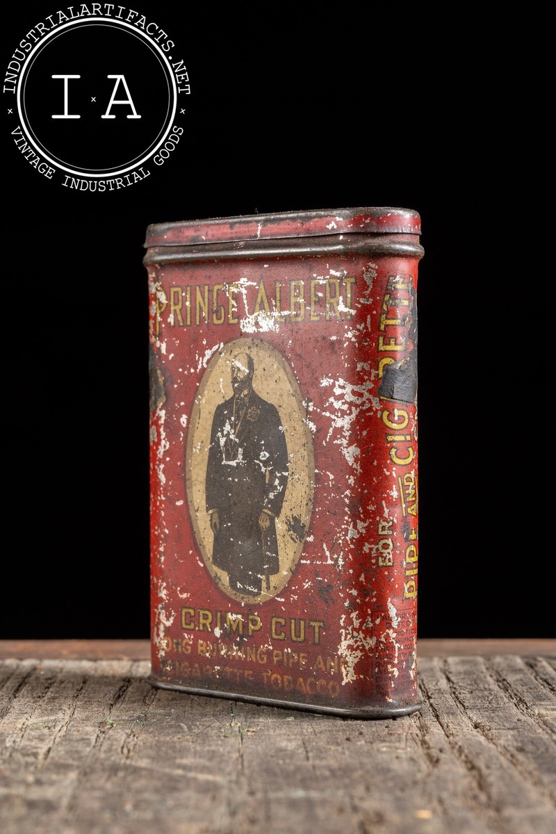 prince albert tobacco tin Prince Albert Crimp Cut Tobacco Tin