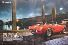 Original 2017 OCTANE extracted mag article: 1961 FERRARI 250GT CALIFORNIA SPYDER
