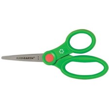 Westcott KleenEarth 5" Pointed Antimicrobial Kids Scissors 14836C