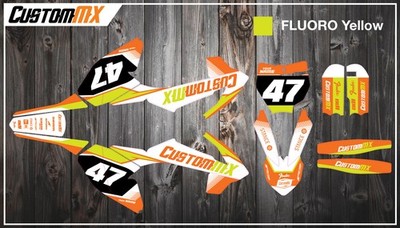 CustomMX - Grafik Kit: passend für KTM SX50 & SX65 Modelle 2002-2022 Mini Adventure