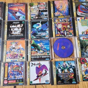 SEGA Saturn Gray Home Console Bundle w/ 2 Controllers & Games. Make An Offer!