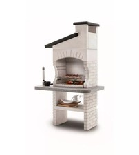 BARBECUE A CARBONELLA IN CEMENTO PALAZZETTI "GUANACO 2" 128X71X202 CM