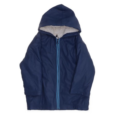 Hatley, Regenmantel, Mädchen, Größe: 98, Blau/Weiß, Polyester/Polyurethan #XoQ
