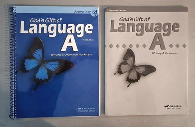 Abeka God s Gift of Language A 3rd Ed Teacher Answer Key & Teacher Quiz/Test Key