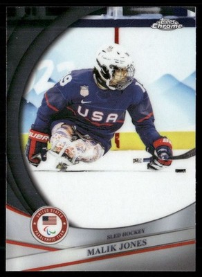 MALIK JONES 2026 Topps Chrome U.S. Winter Olympic #78