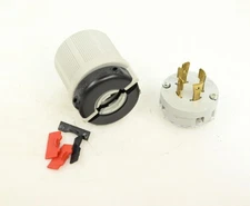 Arrow Hart 947B Locking Plug, 20A, 250V, 3PH, 3P, 4W