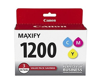 Canon 9232B005 PGI-1200CMY Ink Cartridge 3 Pack - Cyan Magenta Yellow