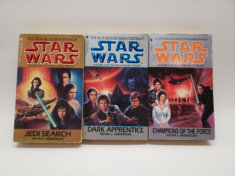 Star Wars The Jedi Academy Trilogy Volume 1-3 by Kevin J. Anderson -  Paperback