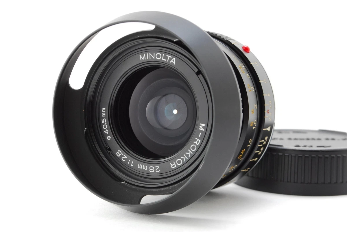 Minolta 28mm f2.8 M-Rokkor Shade Hood f/ CLE Camera | eBay Minolta