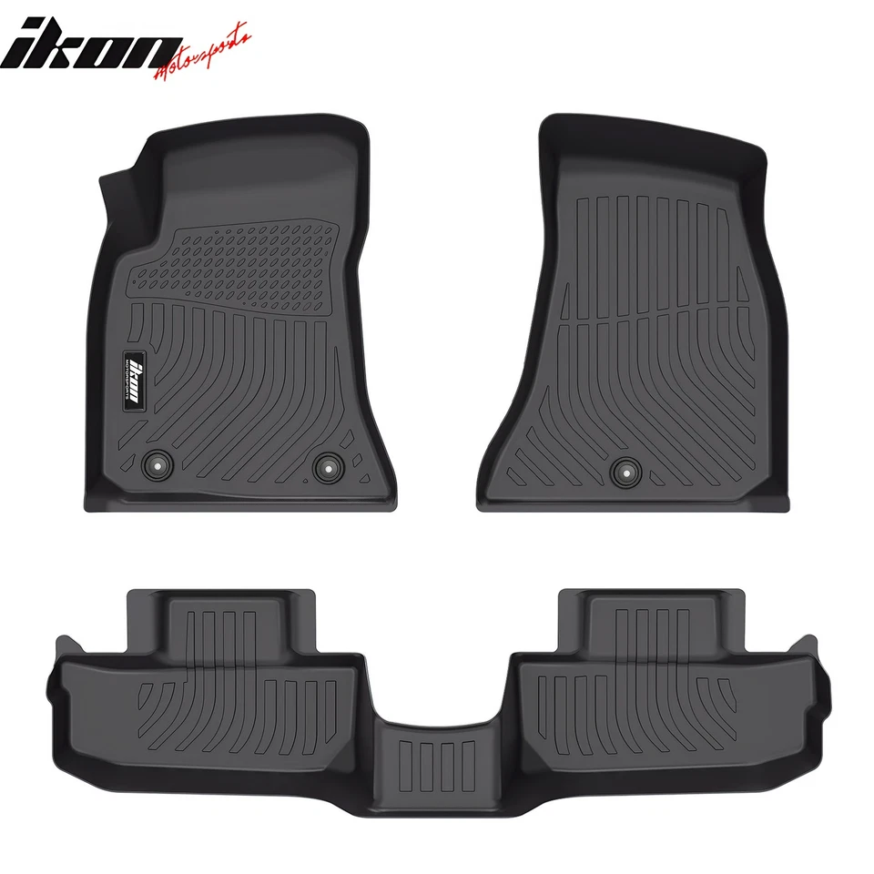 Fits 15-23 Dodge Challenger RWD Floor Mats TPE Carpets 3D All Weather Boot Liner