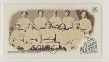 2019 Topps Allen & Ginter Mini Logo Back Cincinnati Red Stockings #296 6ns