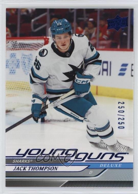 2024 Upper Deck Series 2 Young Guns Deluxe 250/250 Jack Thompson #468 Rookie RC