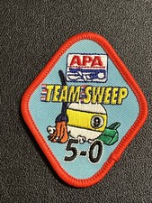 APA American Poolplayers 9 Ball Team Sweep 5-0 Patch B