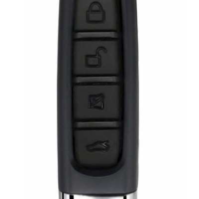 433MHz Cloning Key Fob Waterproof Black Wireless Cloning Remote Control For SET