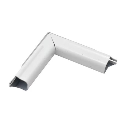 Wiremold 700 Series Metal Surface Raceway 90° inside Elbow, White