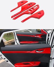 ANUNFRRE Car Accessories Fit for Honda Civic 10th Gen 2016-2021 ABS Interior ...