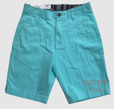 PLUGG CLOTHING Men's Shorts SIZE 31 Flex Waist Flat Front TURQUOISE New w/Tag