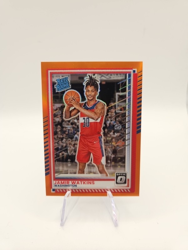 2025-26 Panini Donruss Optic Rated Rookie Jamir Watkins Orange /175 #30